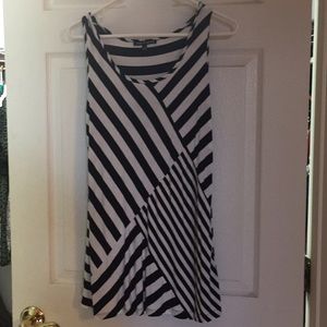 Black and white tunic